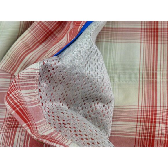 Patagonia Shirt Mens Large Red Plaid Button Up Fishing Long Sleeve Outdoors - Picture 14 of 14